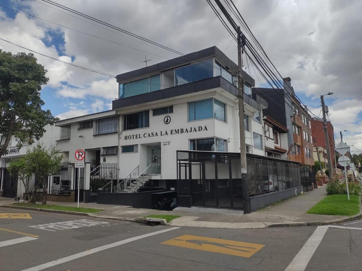 Hoteles Bogota Hotel Casa La Embajada Ngoại thất bức ảnh